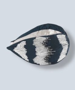 NamJosh Haarreifen Blau-Silber mit funkelnder Paillettenstickerei – erhältlich bei Spektrum23 Online-Shop Schweiz.